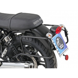 V7 II Classic from (2015)  ✓ Supports de valises noir Hepco-Becker