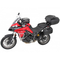 Multistrada 950 à partir de 2017 ✓ Support de top case Alurack Hepco-Becker