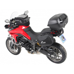 Multistrada 950 à partir de 2017 ✓ Supports sacoches réservoir Lock it tankring Basic Hepco-Becker