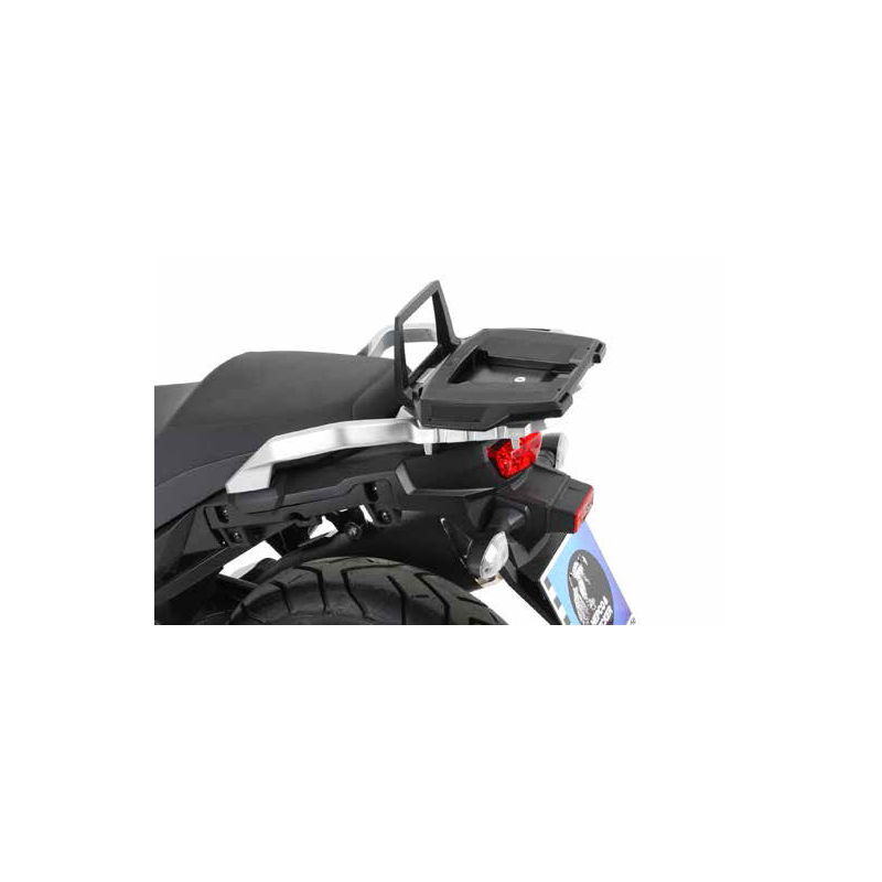V-Strom 650 à partir de 2017 ✓ Support de top case Alurack Hepco-Becker