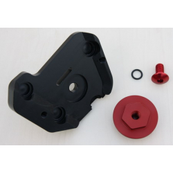 S 1000 R 2014-2016 ✓ Protections de carter - coté droit rouge