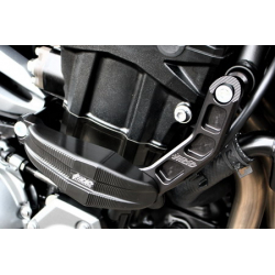 Z 900 à partir de 2017 ✓ Tampons de protection - Support Noir