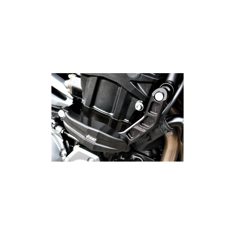 Z 900 à partir de 2017 ✓ Tampons de protection - Support Noir