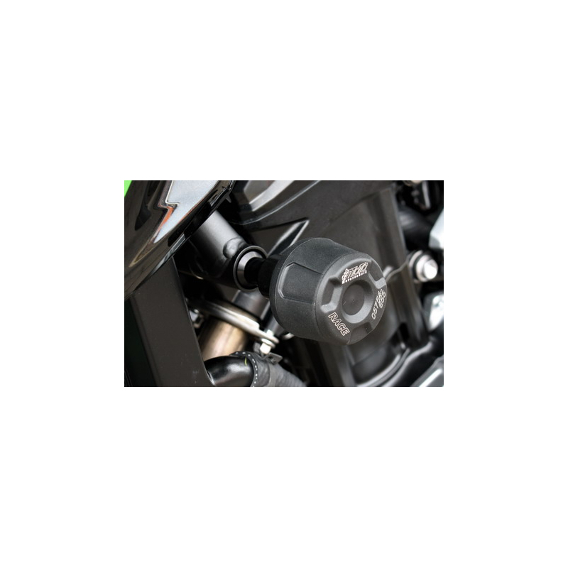 Z 900 à partir de 2017 ✓ Roulettes de protection - Support Noir