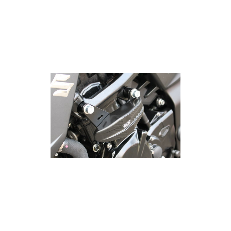 GSX-S 750 à partir de 2017 ✓ Tampons de protection - Support Noir