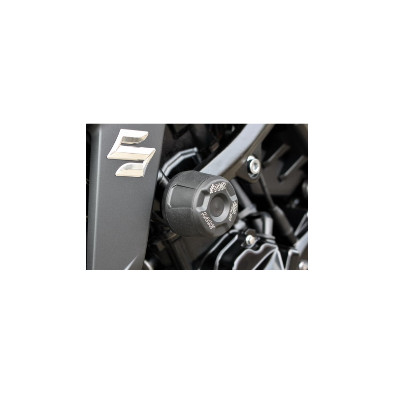 GSX-S 750 à partir de 2017 ✓ Roulettes de protection - Support Noir