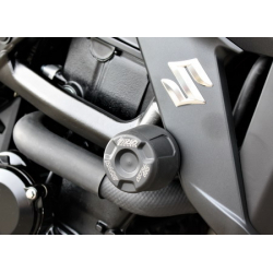 GSX-S 750 à partir de 2017 ✓ Roulettes de protection - Support Noir