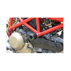 Hypermotard 1100 EVO/SP 2007-2012 ✓ Roulettes de protection