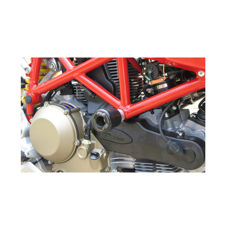 Hypermotard 1100 EVO/SP 2007-2012 ✓ Roulettes de protection
