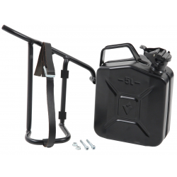 V9 Roamer from 2016 ✓ Support Cutout + Canister 4L coté gauche Hepco-Becker