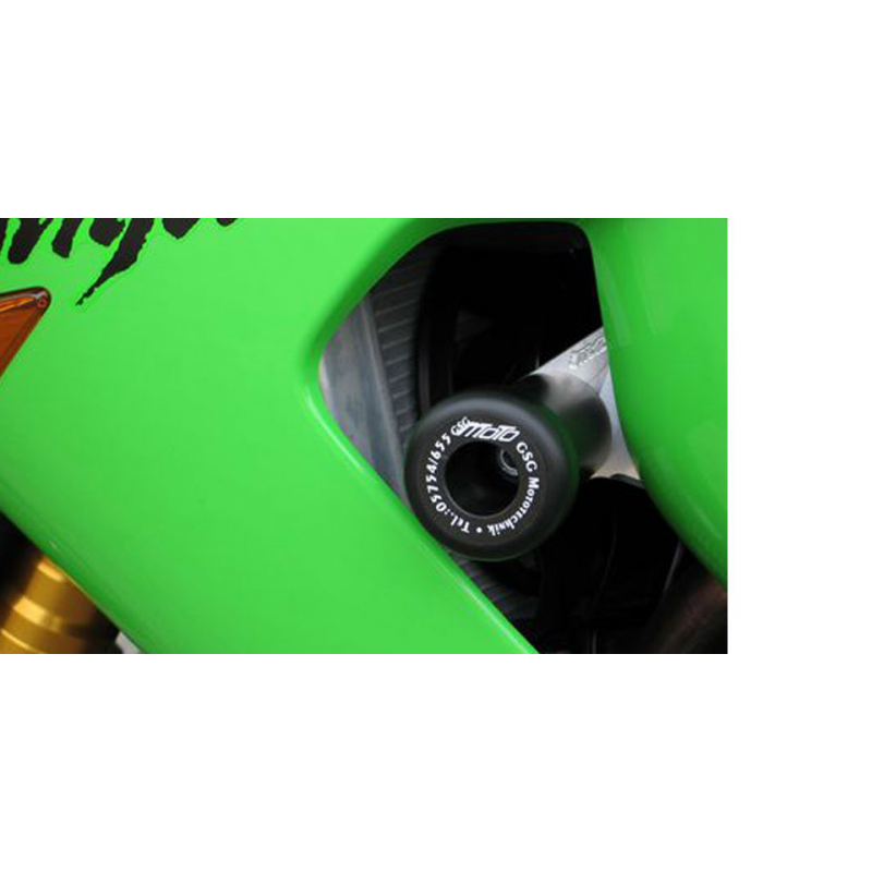 Ninja ZX-6 R (636) 2003-2006 ✓ Roulettes de protection