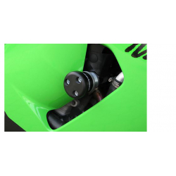Ninja ZX-6 R (636) 2003-2006 ✓ Roulettes de protection