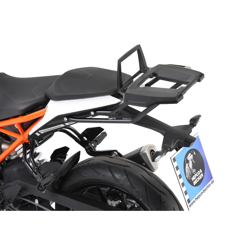 125 Duke 2017-2023 ✓ Support de top case Alurack Hepco-Becker