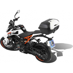 125 Duke 2017-2023 ✓ Support de top case Alurack Hepco-Becker