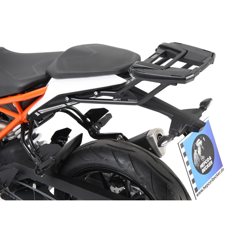 125 Duke 2017-2023 ✓ Support de top case Easyrack Hepco-Becker