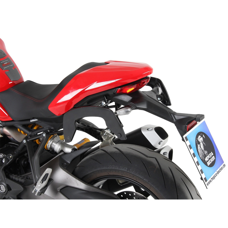 Monster 1200 S à partir de 2017 ✓ Supports de sacoches type C-Bow Hepco-Becker